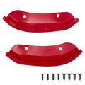 PAIR Front Bumper Splitter Protector Lip For Dodge Challenger SRT Hellcat 2015-2021 Lower Bumper Spoiler Diffuser Guard Cover