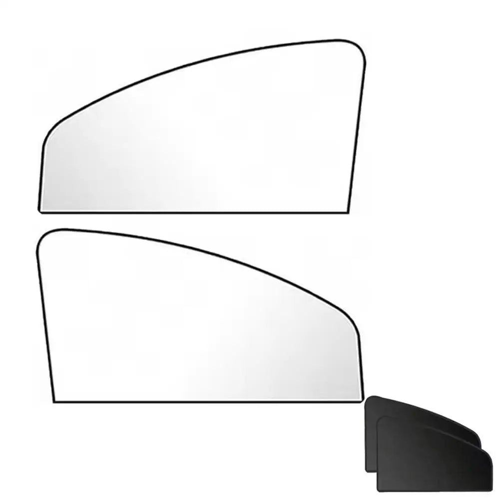 Car Side Window Sun Shade Magnet Privacy Curtains UV Reflection Anti Glare UV Block Sunshade for Front/Back Window