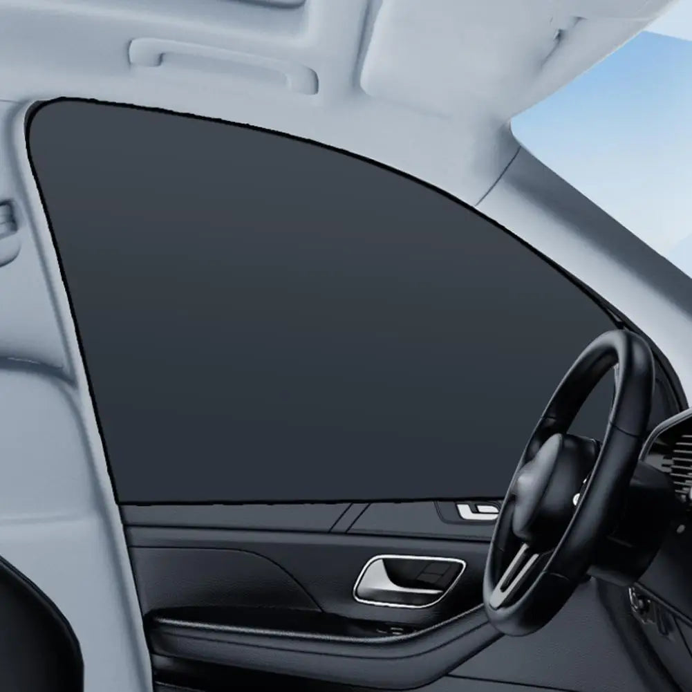 Car Side Window Sun Shade Magnet Privacy Curtains UV Reflection Anti Glare UV Block Sunshade for Front/Back Window