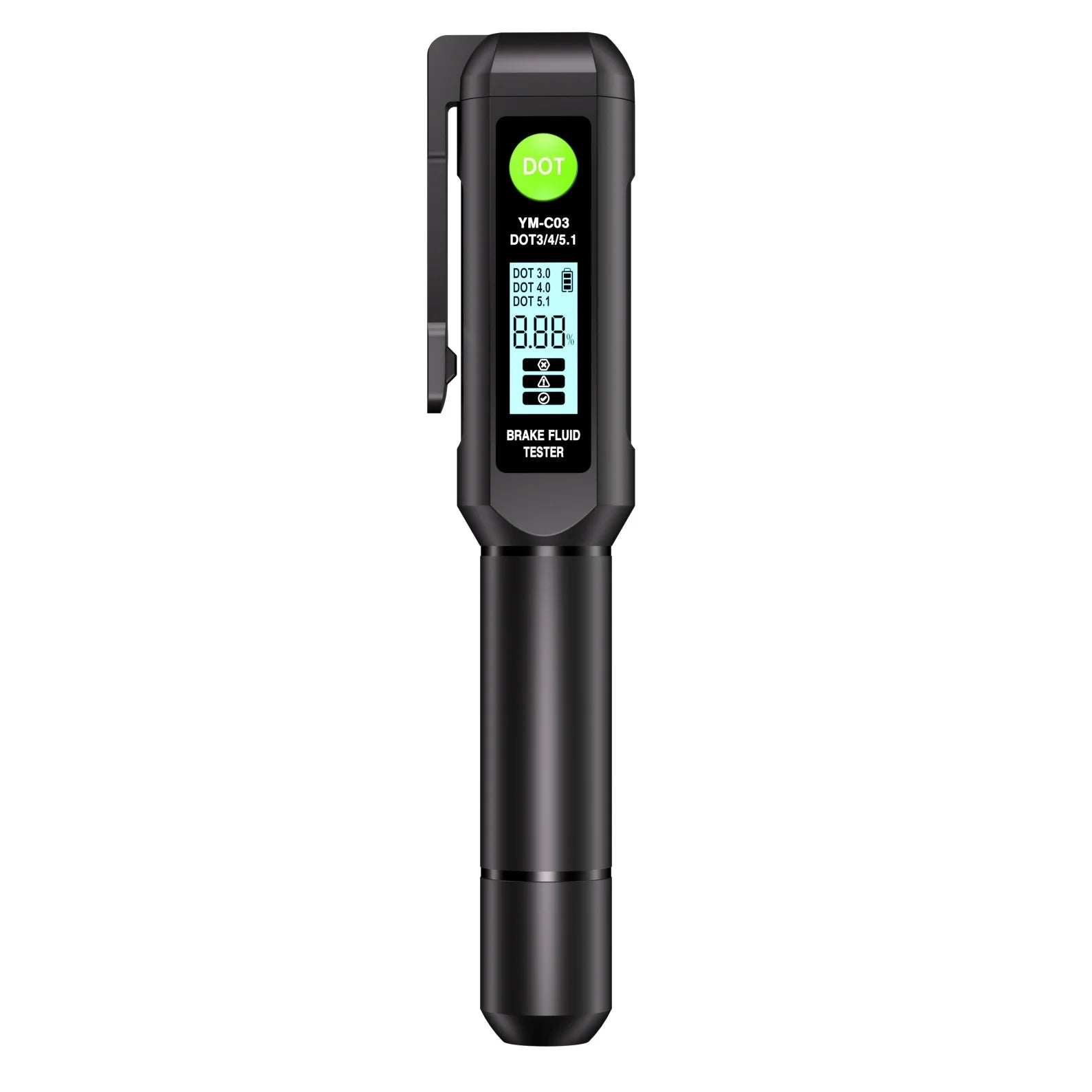 Auto Car Brake Fluid Liquid Tester Pen With Intelligent Display For DOT3/DOT4/DOT5.1 Brake Liquid Tester Diagnostic Tools