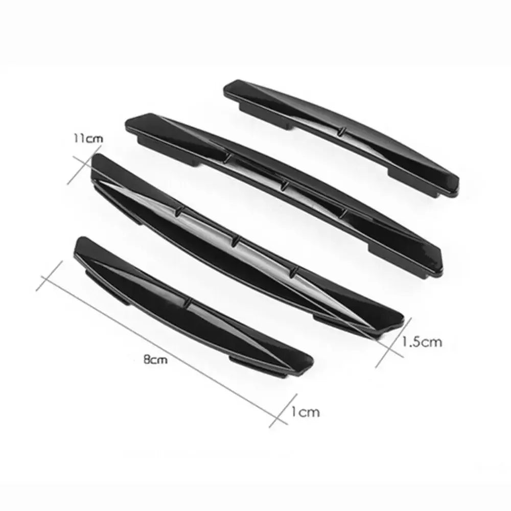 4PCS/Set Universal Car Door Edge Guards Trim Molding Scratch Collision Protection Strip Auto Accessories for Auto Crash Barriers