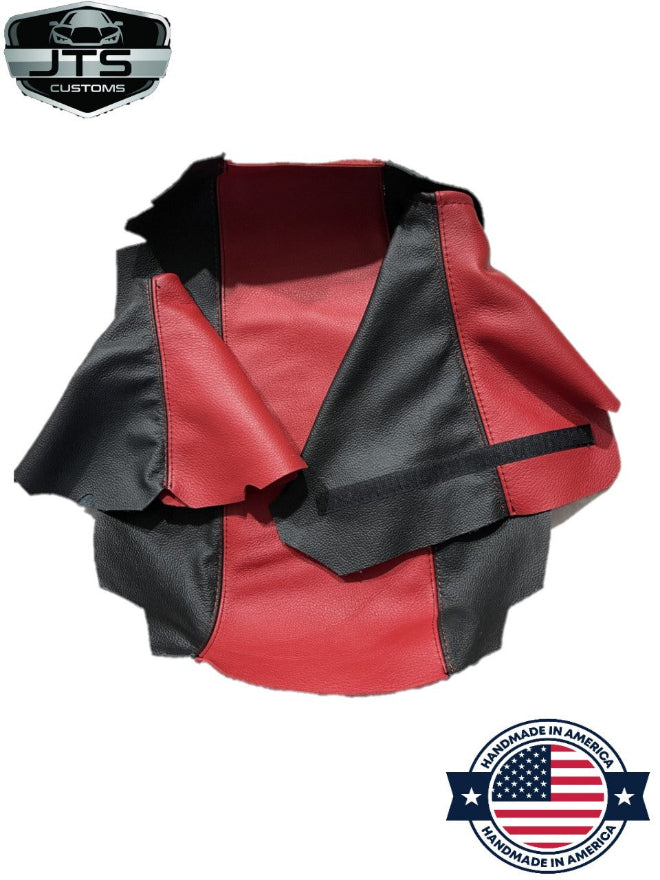 1997 - 2004 Chevy Corvette C5 Console Lid Cover Set Includes Shift and Emergency Brake Boot (Compatible With Manual Transmision)
